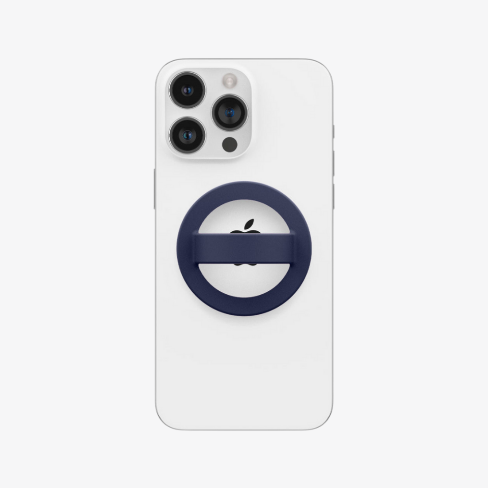 Nano Pop MagSafe Silikon Telefon Tutucu, Caseology Silicone Phone Holder for MagSafe Blueberry Navy