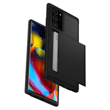 Galaxy Note 20 Ultra Kılıf, Spigen Slim Armor CS Black