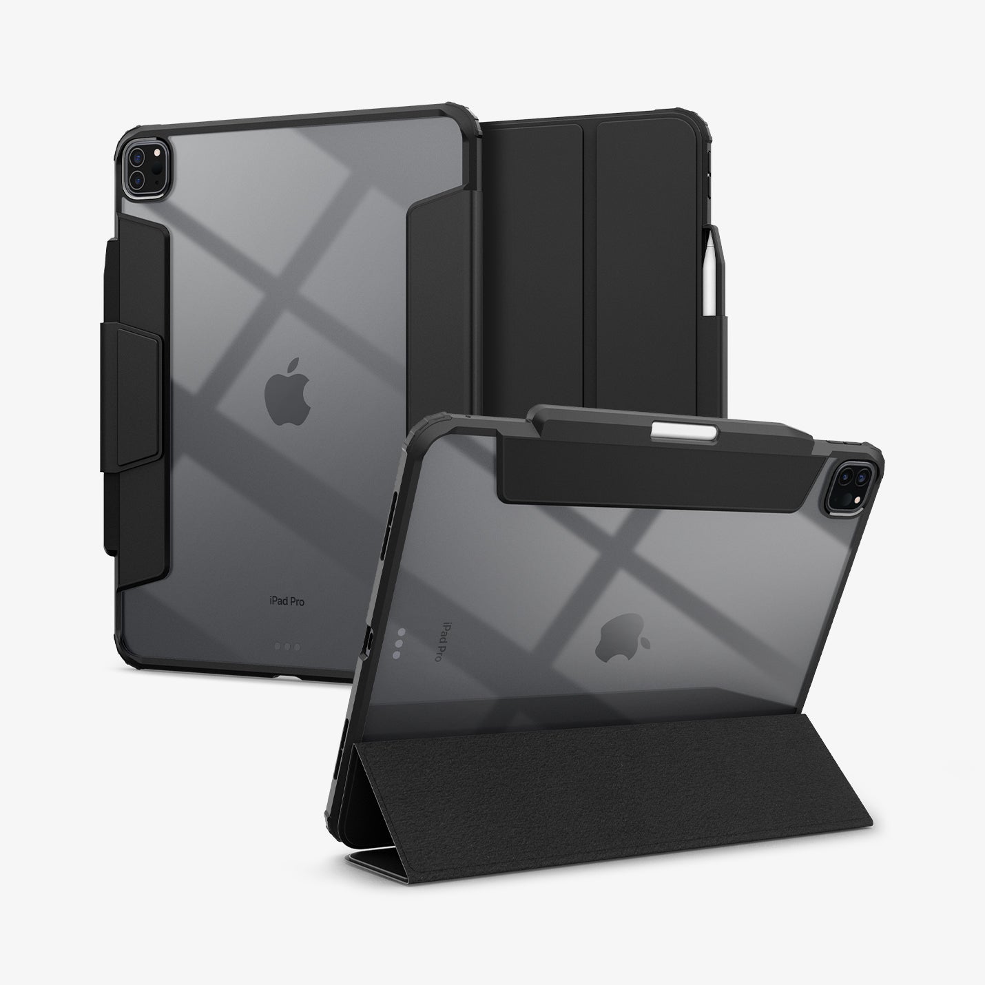 iPad Pro 13 inc Kılıf, Spigen Case Ultra Hybrid Pro Black