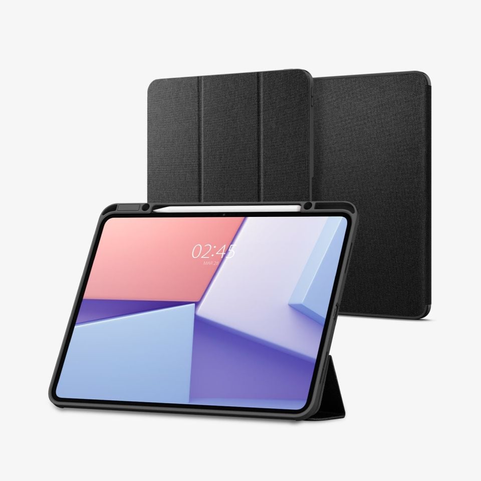 iPad Pro 13 inc Kılıf, Spigen Case Urban Fit Black