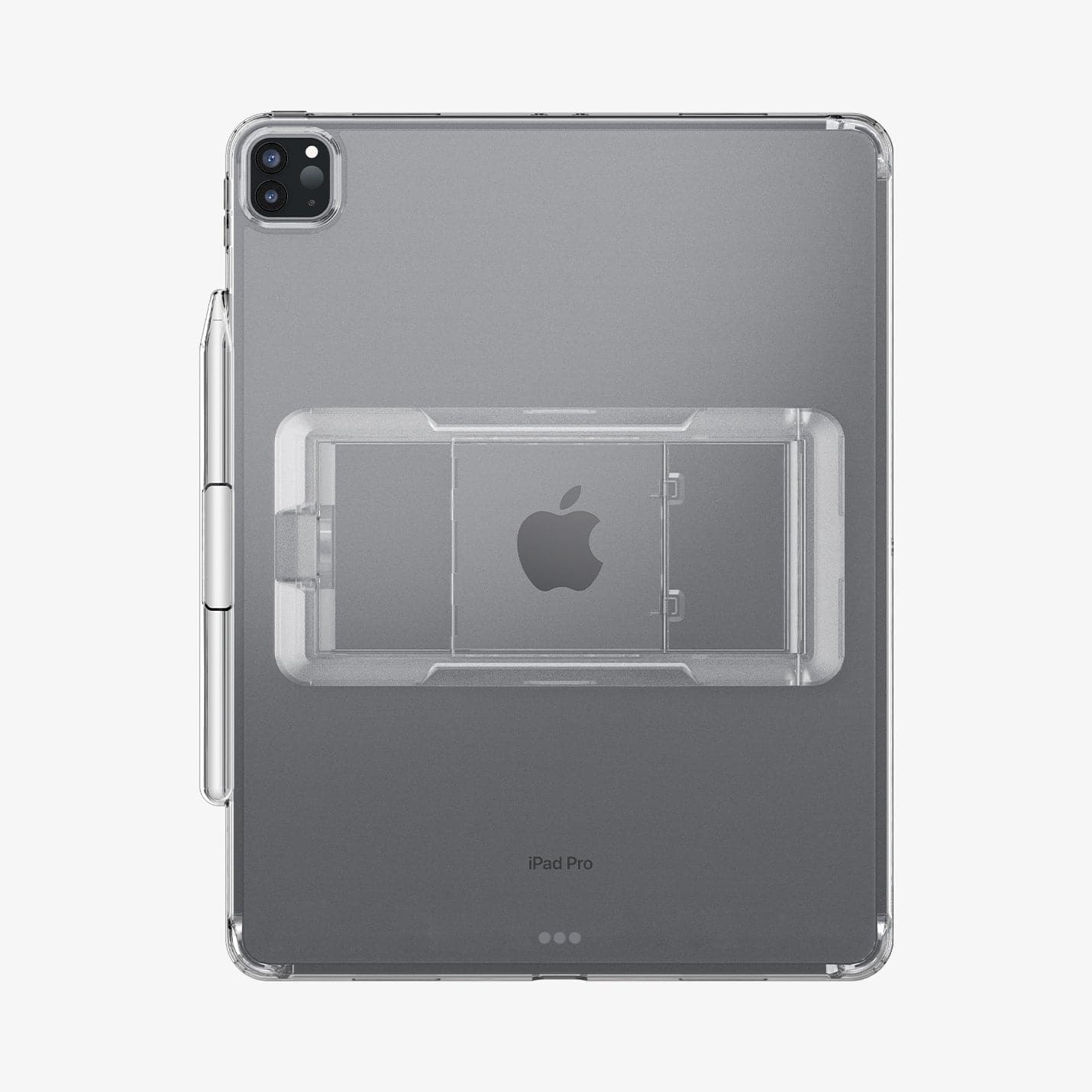 iPad Pro 12.9'' (2022 / 2021) Kılıf, Spigen Airskin Hybrid S Crystal Clear
