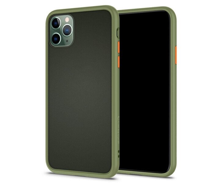 iPhone 11 Pro Max Kılıf, Spigen Ciel by Cyrill Color Brick Khaki