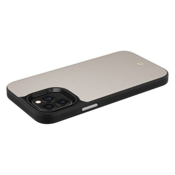 iPhone 12 / iPhone 12 Pro Kılıf, Spigen Ciel by Cyrill Leather Brick (Deri) Stone