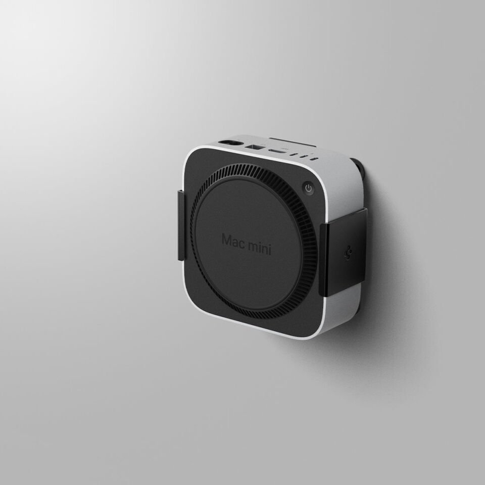 Spigen Mac mini M4 Montaj Standı Black LD205 - AMP09226
