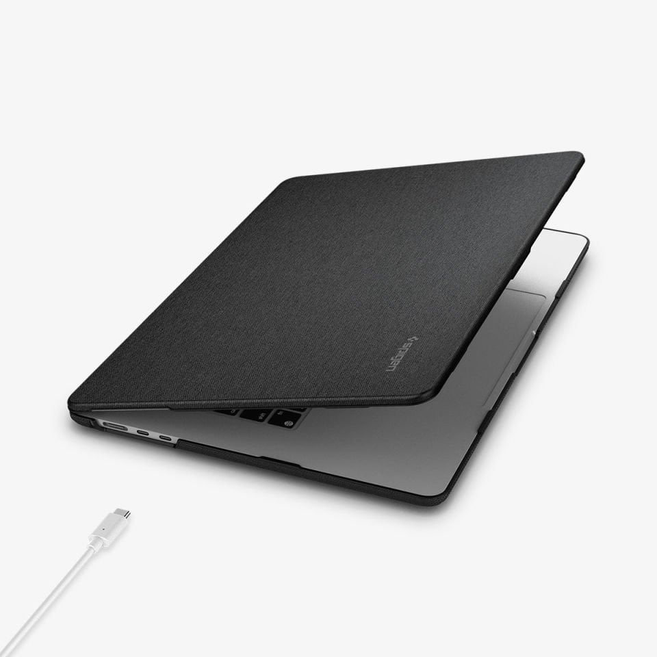 Spigen MacBook Air 15'' M4 (2025) / M3 (2024) / M2 (2023) Kılıf Urban Fit Black