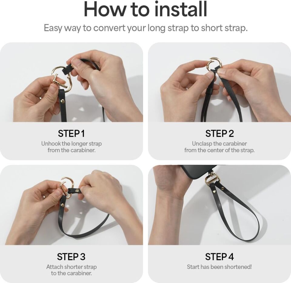 Spigen Ciel by CYRILL Cross Body Strap Set Boyun Askı ipi + Strap El Askı ipi + Tutucu Aparat (Tüm Cihazlarla Uyumlu)