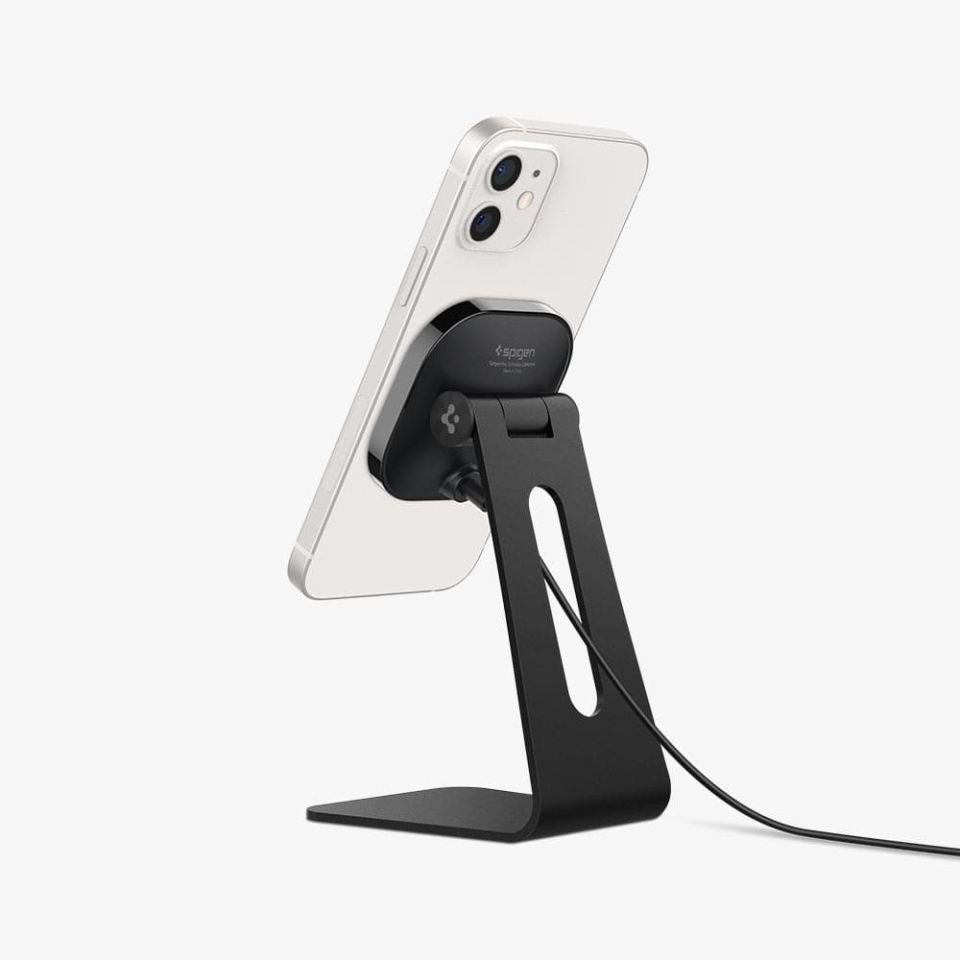Spigen OneTap Manyetik Mobil Stand MagSafe iPhone 15 / iPhone 14/ iPhone 13 / iPhone 12 Serisi ile Uyumlu S310W