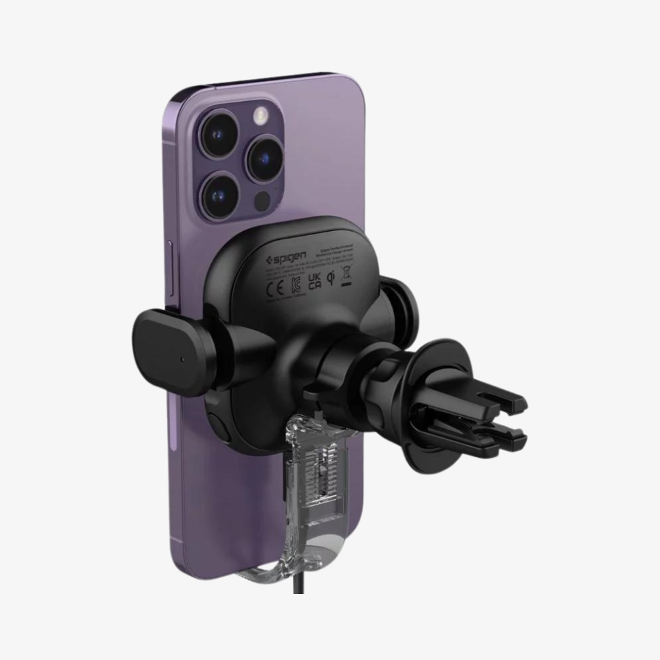 Spigen OneTap AirVent Kablosuz Evrensel Araç içi Telefon Tutucu UTS12W Black