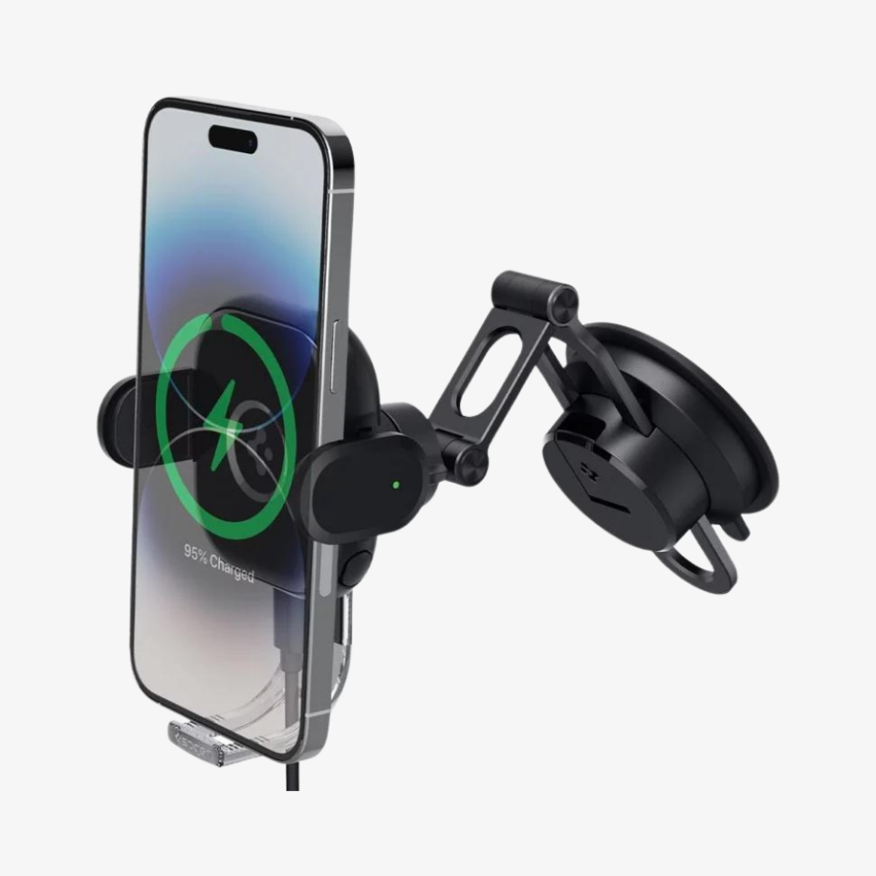 Spigen OneTap AirVent Kablosuz Evrensel Araç içi Telefon Tutucu UTS35W Black