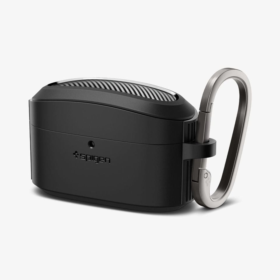 Sony WF-1000XM5 Kılıf, Spigen Rugged Armor Matte Black