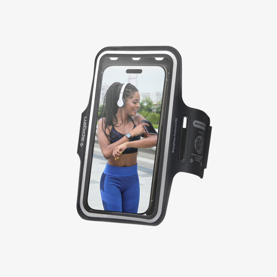 Spigen Dynamic Shield Kol Bandı Su Geçirmez Kılıf A703 Black