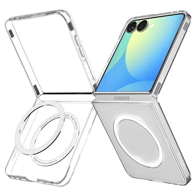 Spigen Galaxy Z Flip 7 ile Uyumlu ince Kılıf Air Skin Aramid Hava Kanalı Teknolojisi™ Askeri Sınıf Koruma Dokulu Yüzey Kapak