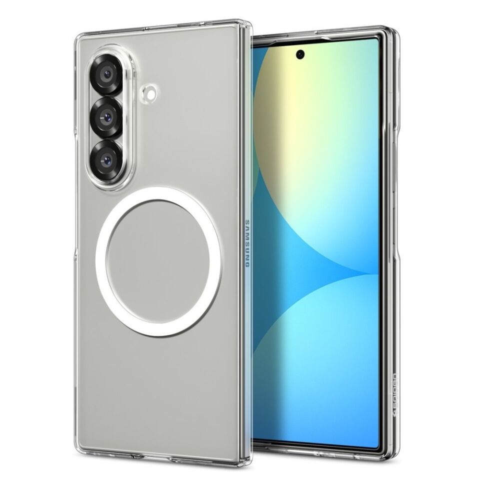 Spigen Galaxy Z Fold 7 ile Uyumlu ince Kılıf Air Skin Aramid Hava Kanalı Teknolojisi™ Askeri Sınıf Koruma MagFit özellikli  Dokulu Yüzey Kapak