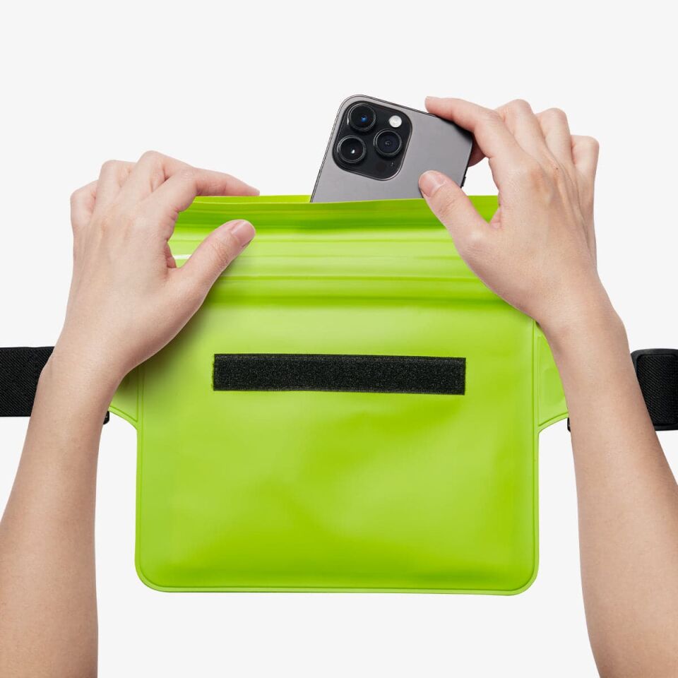 Spigen Aqua Shield WaterProof iPX8 Sertifikalı Su Geçirmez Bel Çantası (2 Adet) A620
