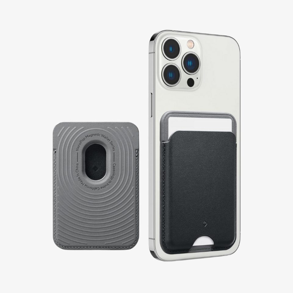 Spigen Caseology iPhone için MagSafe özellikli Kartlı Manyetik Cüzdan Nano Pop v2