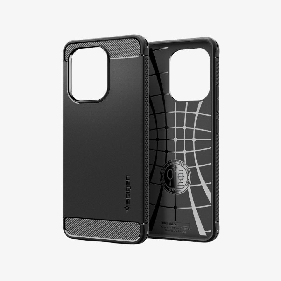 Spigen Xiaomi Redmi Note 13 Kılıf Rugged Armor Matte Black