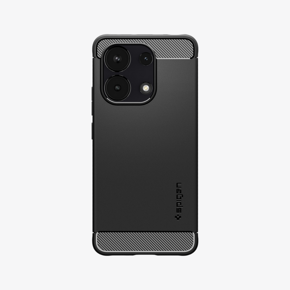 Spigen Xiaomi Redmi Note 13 Kılıf Rugged Armor Matte Black
