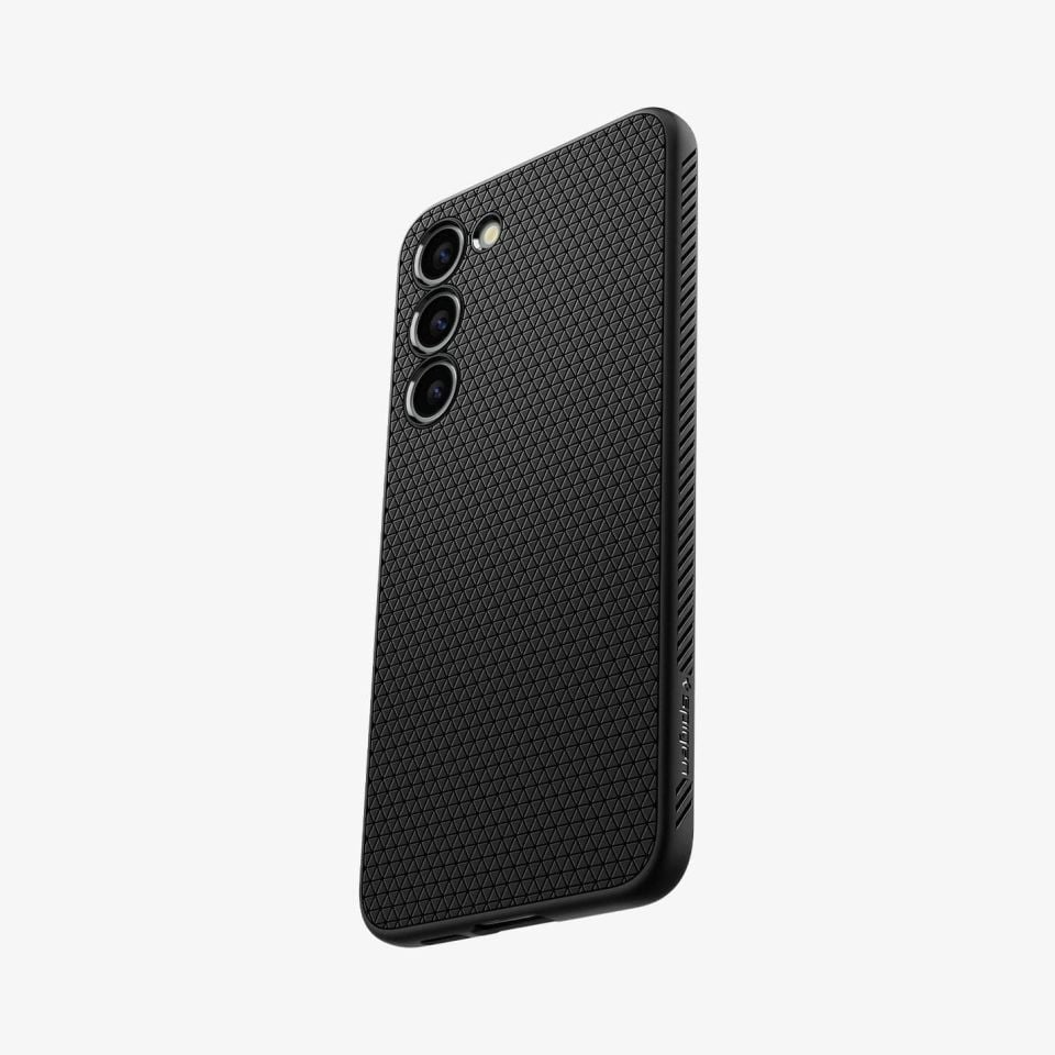 Galaxy S23 Kılıf, Spigen Liquid Air Matte Black