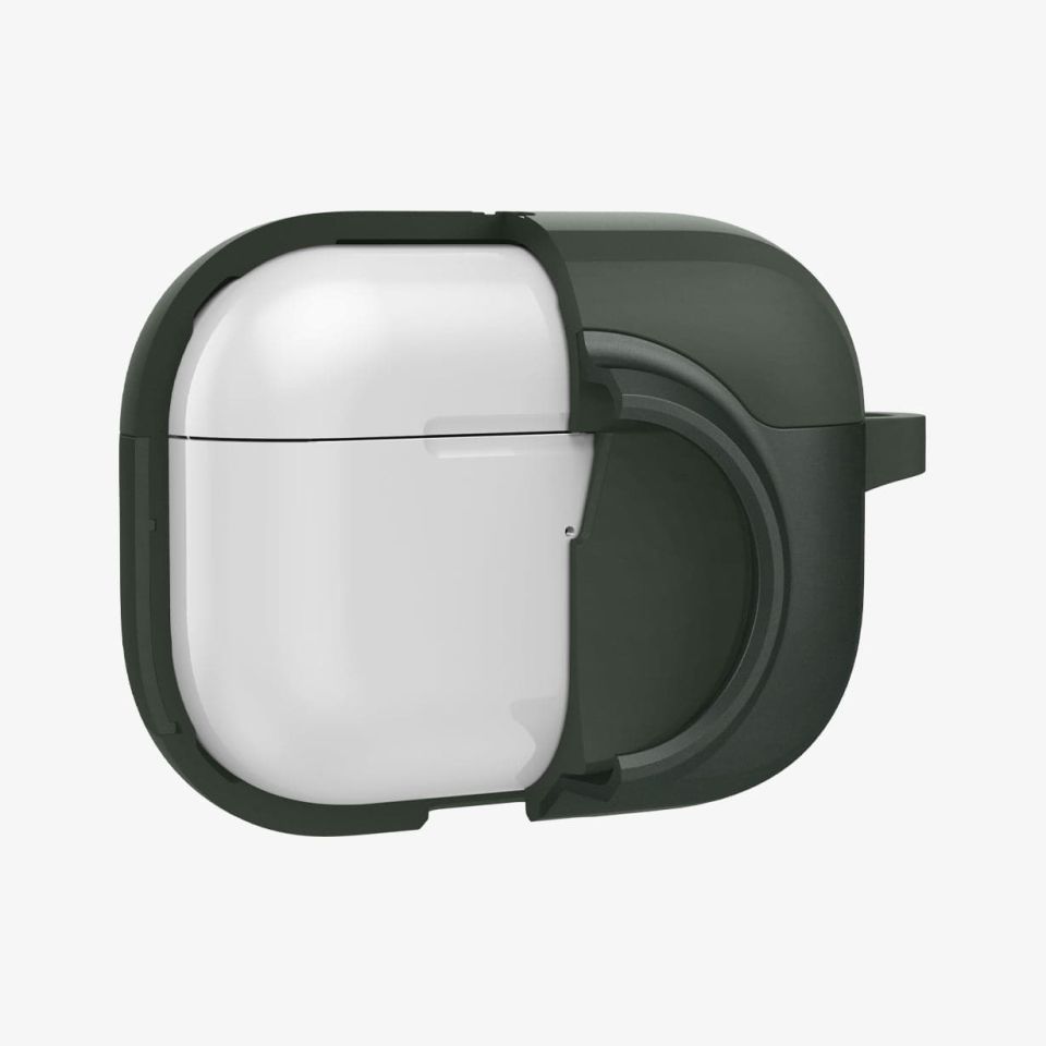 AirPods Pro / AirTag ile Uyumlu Kılıf, Spigen Tag Armor Duo Military Green