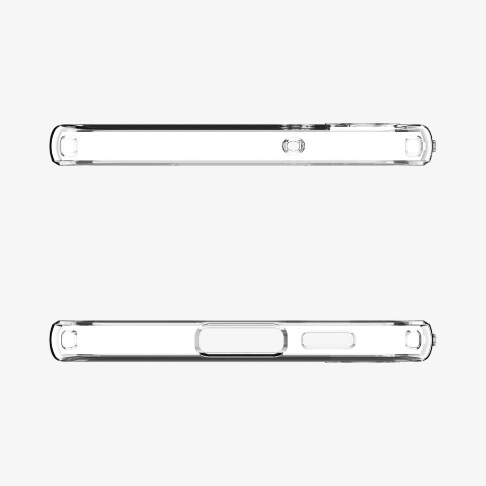 Galaxy S23 Kılıf, Spigen Liquid Crystal 4 Tarafı Tam Koruma Crystal Clear