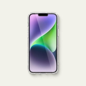 iPhone 14 Plus Kılıf, Ciel by Cyrill Shine Mag Clear Glitter Dream Garden (MagSafe Uyumlu) Purple