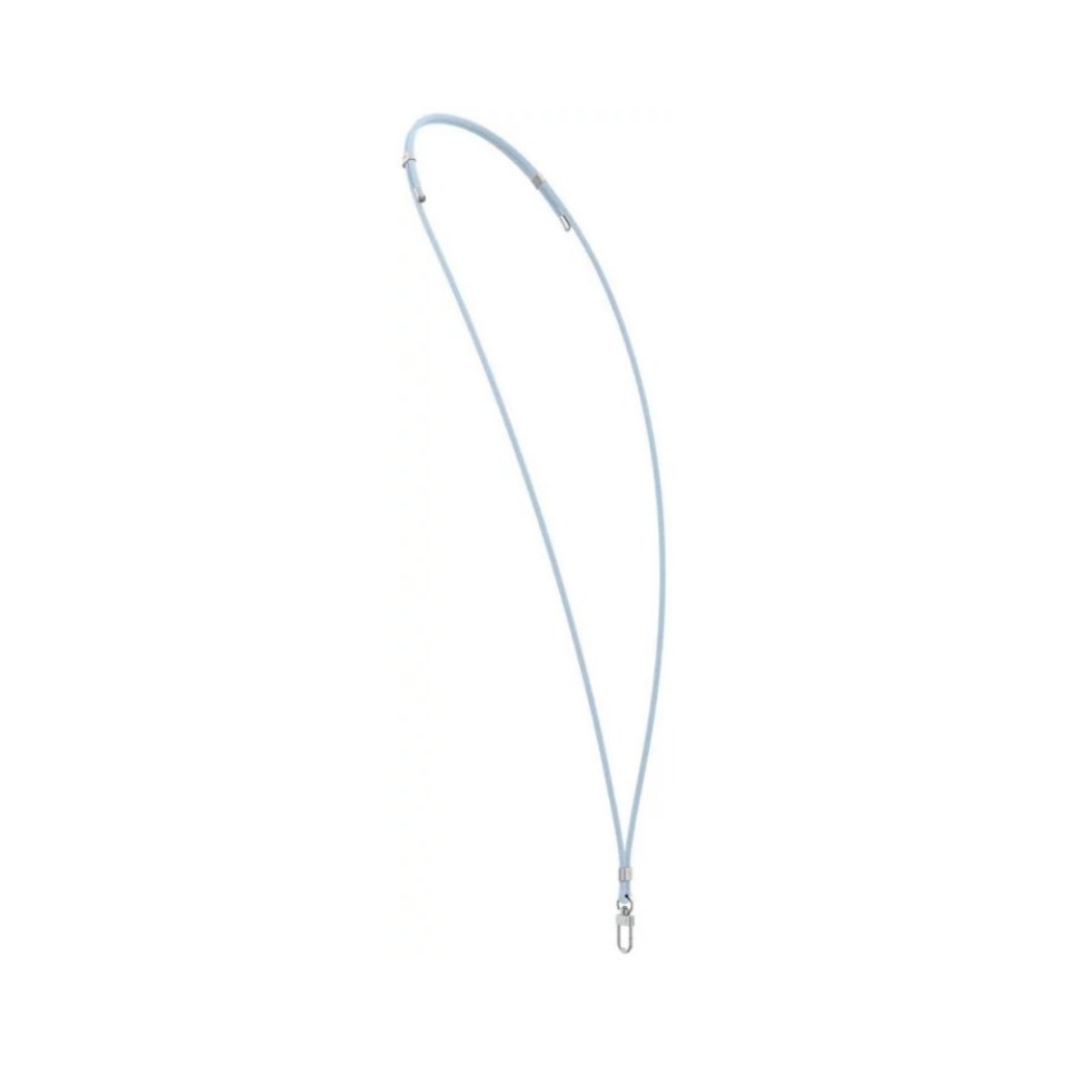 Spigen Cross Body Strap v2 Boyun Askı ipi ConTag Tutucu Aparat / IP Soketli Kılıflar ile Uyumlu Mute Blue