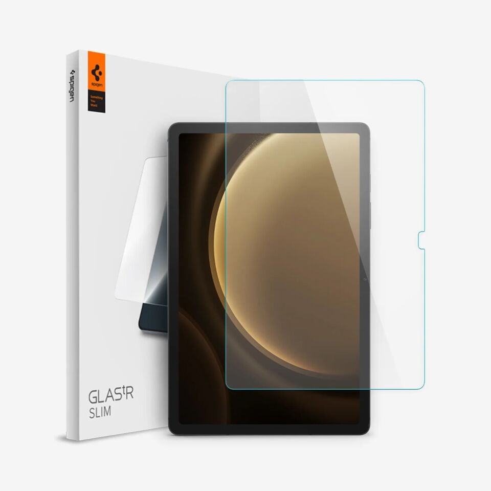 Spigen Galaxy Tab S10 FE / Tab S9 FE Cam Ekran Koruyucu Glas.tR Slim HD