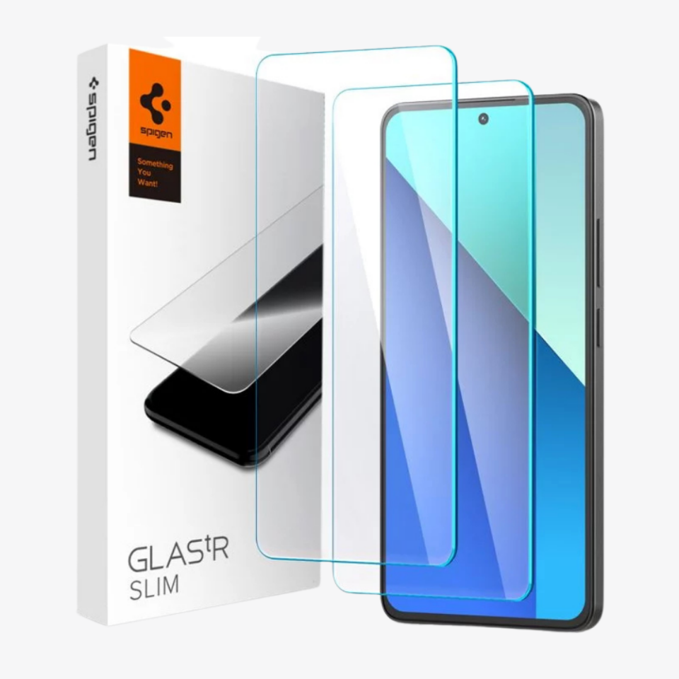 Spigen Xiaomi Redmi Note 13 Cam Ekran Koruyucu GLAS.tR Slim HD (2 Adet)