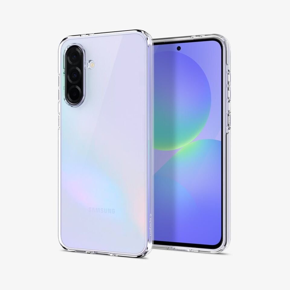 Spigen Galaxy A36 Liquid Crystal 4 Tarafı Tam Koruma Crystal Clear