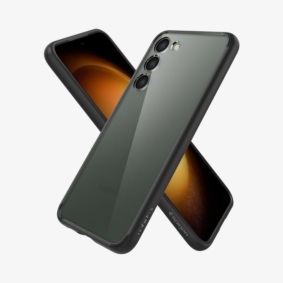 Galaxy S23 Kılıf, Spigen Ultra Hybrid Matte Black