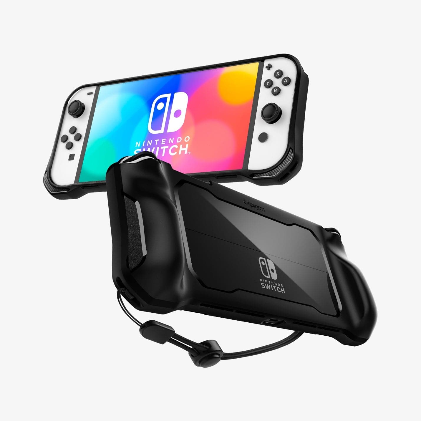 Nintendo Switch OLED Kılıf, Spigen Rugged Armor