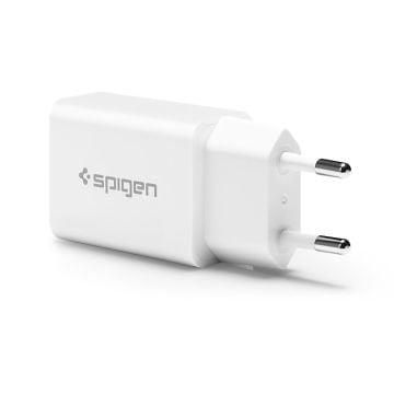 Spigen F110 12W Hızlı Şarj Cihazı iP (Intelligent Power Technology) Duvar Şarjı