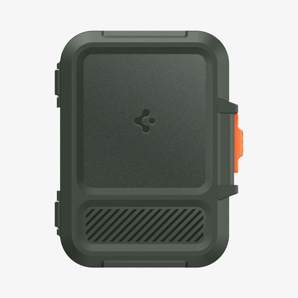 Spigen MagFit iPhone için MagSafe özellikli 6 Kartlı Manyetik Cüzdan Lock Fit Wallet