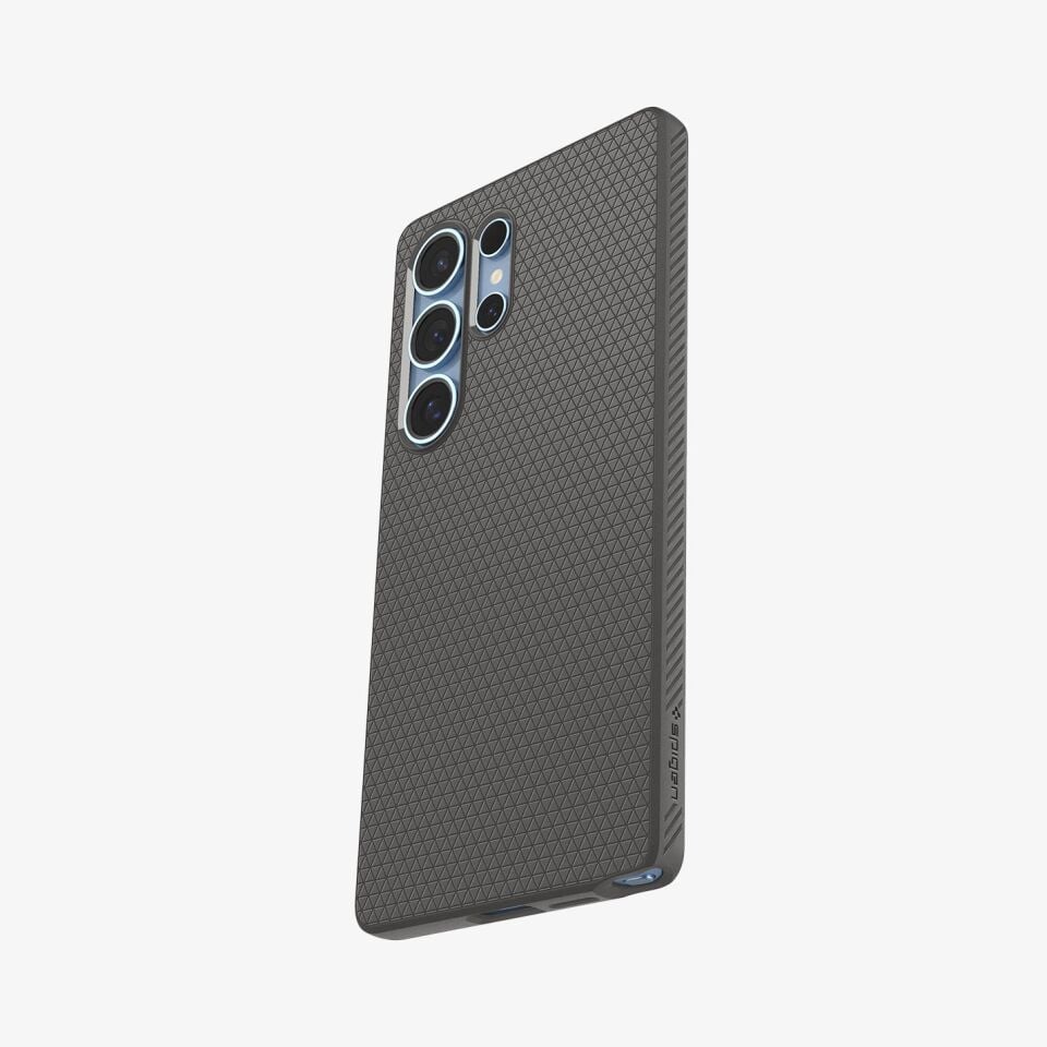 Spigen Galaxy S25 Kılıf Liquid Air Marble Gray