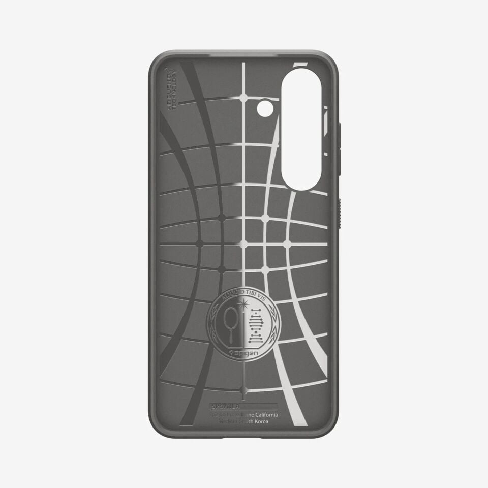Spigen Galaxy S25 Kılıf Liquid Air Marble Gray