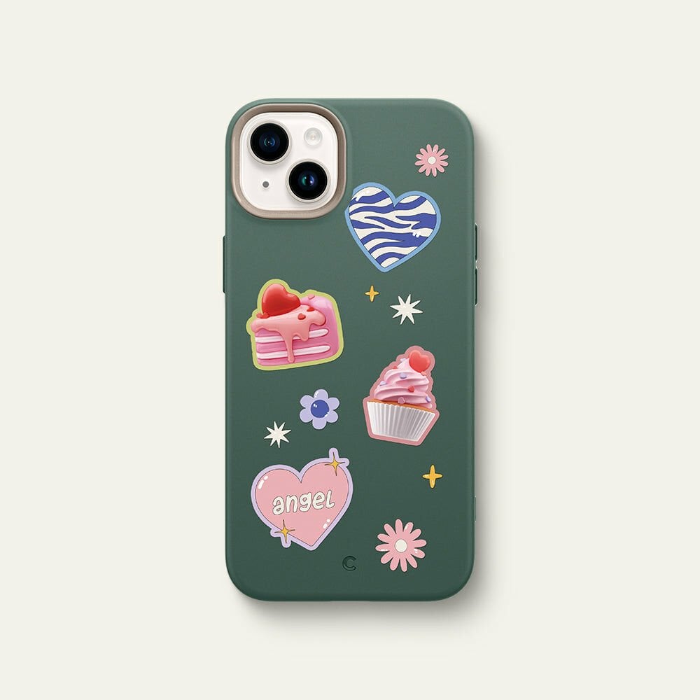 iPhone 14 Plus Kılıf, Ciel by Cyrill UltraColor Mag Sugar Crush (MagSafe uyumludur) Green