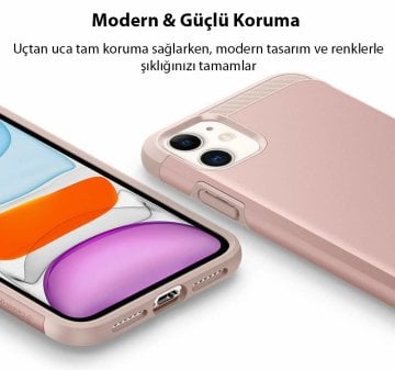 iPhone 11 Kılıf, Caseology Legion Rose Gold