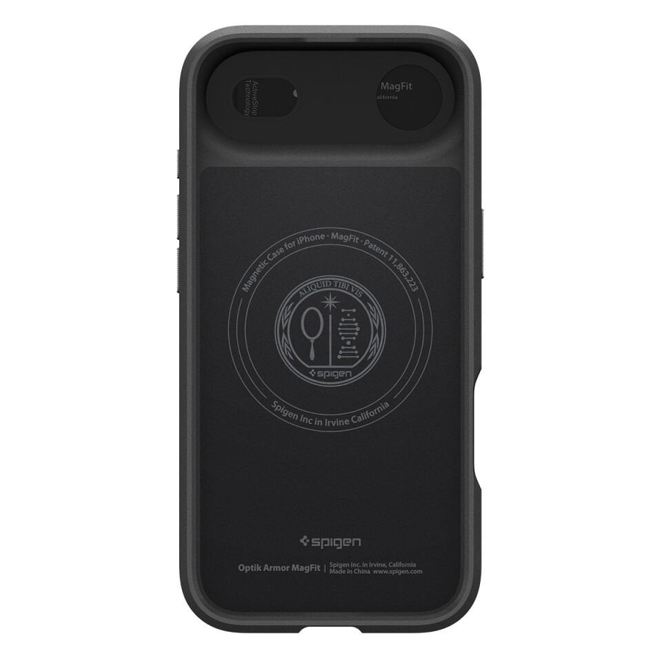 Spigen iPhone Air Kamera Korumalı MagSafe Kılıf Optik Armor Hava Kanalı Teknolojisi™ Askeri Sınıf Koruma MagFit Dokulu Yüzey Kapak