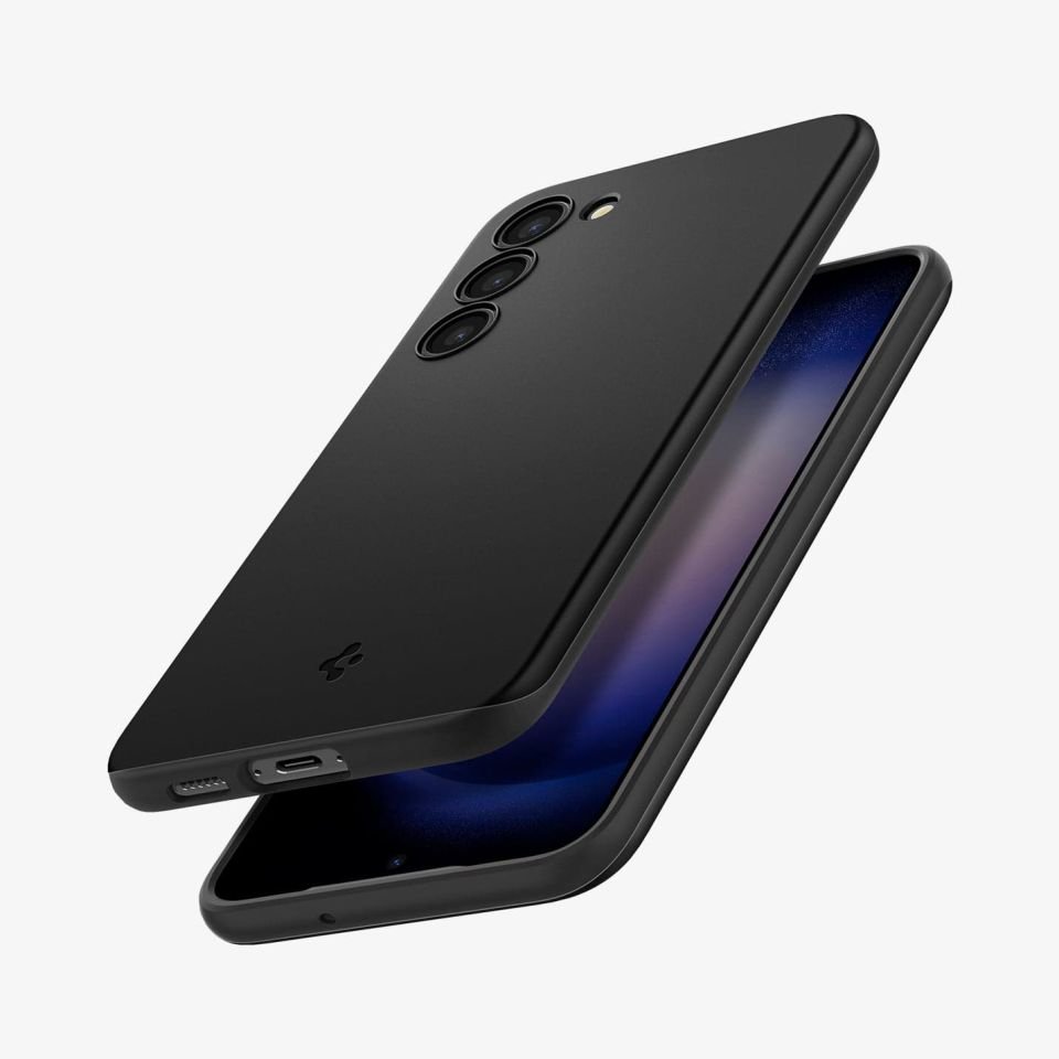 Galaxy S23 Plus Kılıf, Spigen Thin Fit Black