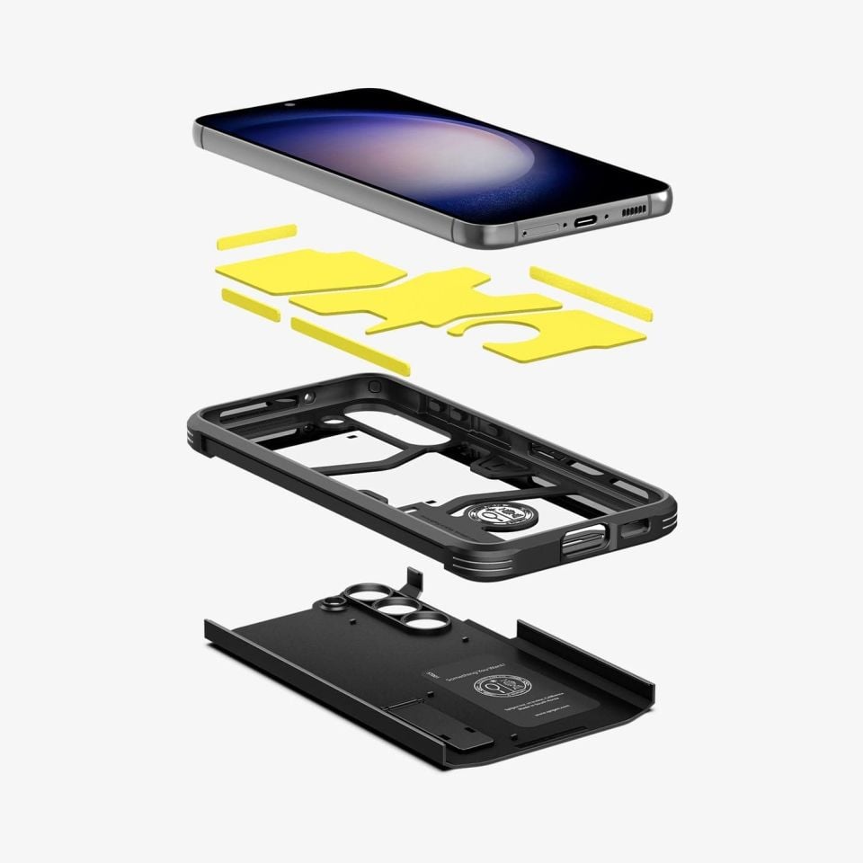 Galaxy S23 Plus Kılıf, Spigen Tough Armor Black