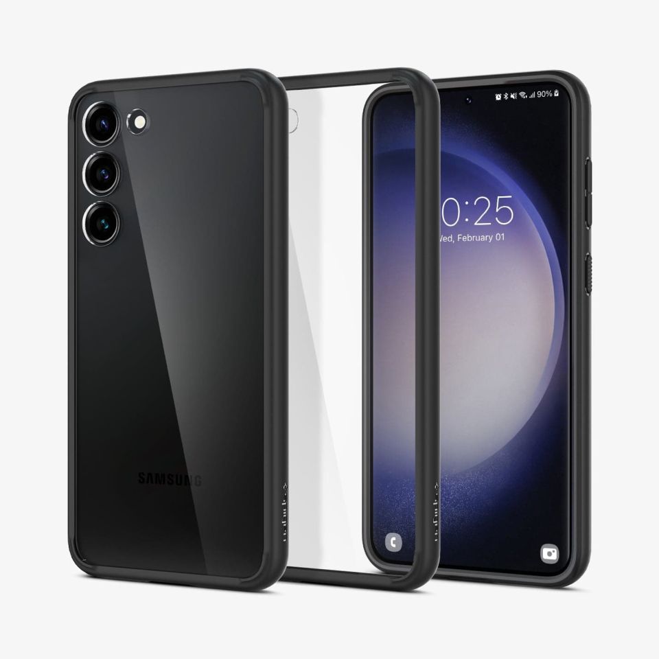 Galaxy S23 Plus Kılıf, Spigen Ultra Hybrid Matte Black