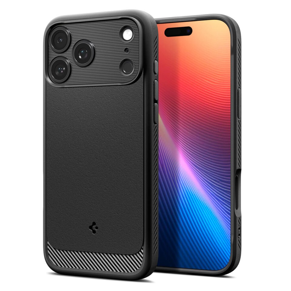 Spigen iPhone 17 Pro Ekstra Dayanıklı MagSafe Kılıf Rugged Armor Hava Kanalı Teknolojisi™ Askeri Sınıf Koruma MagFit Çift Katman Kapak