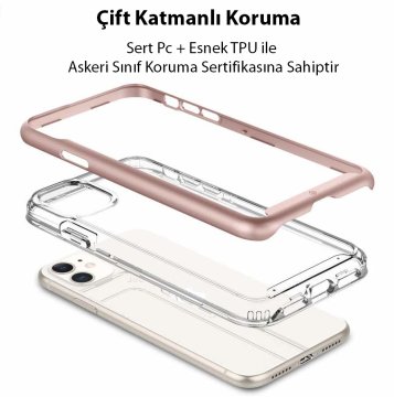 iPhone 11 Kılıf, Caseology Skyfall Rose Gold