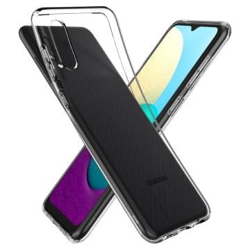 Galaxy A02 / Galaxy M02 Kılıf, Spigen Liquid Crystal 4 Tarafı Tam Koruma