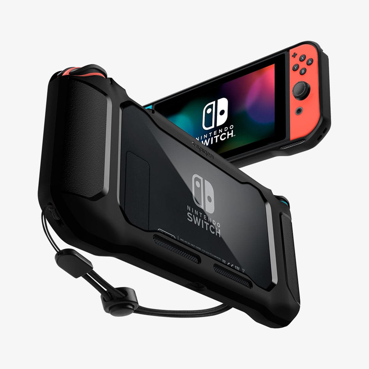 Spigen Nintendo Switch 2 Kılıf Rugged Armor Matte Black