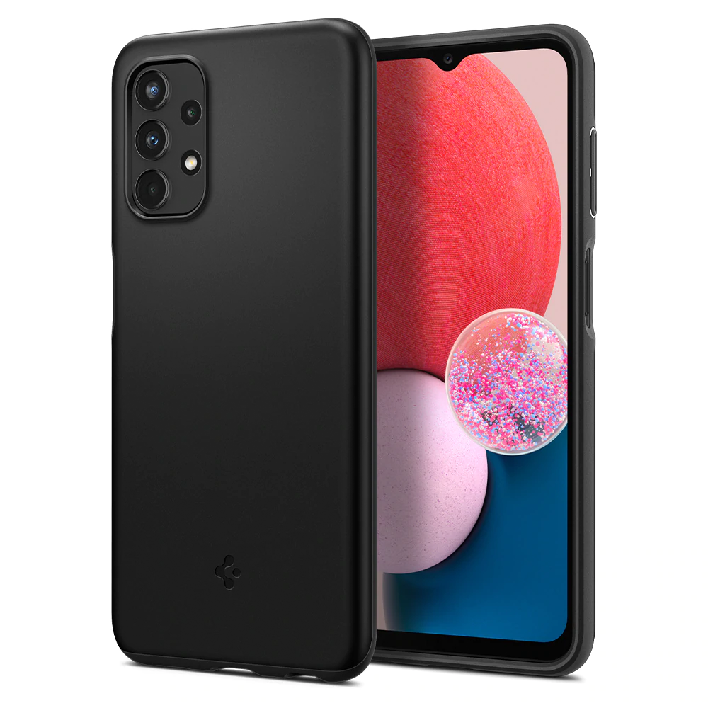 Galaxy A13 Kılıf, Spigen Thin Fit Black