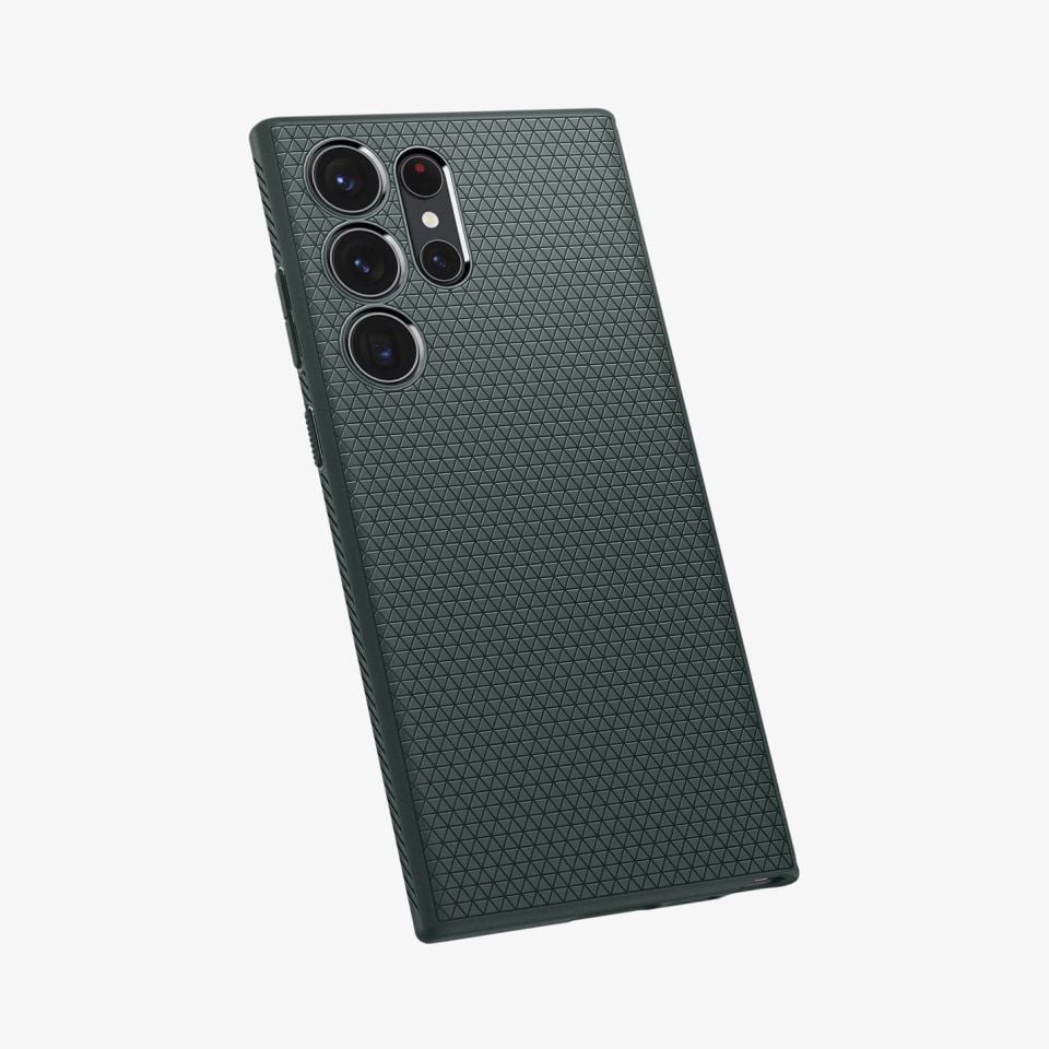 Galaxy S23 Ultra Kılıf, Spigen Liquid Air Abyss Green