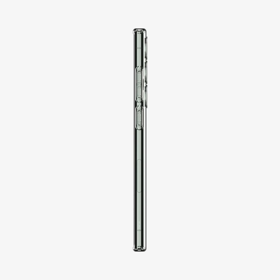 Galaxy S23 Ultra Kılıf, Spigen Liquid Crystal 4 Tarafı Tam Koruma Crystal Clear