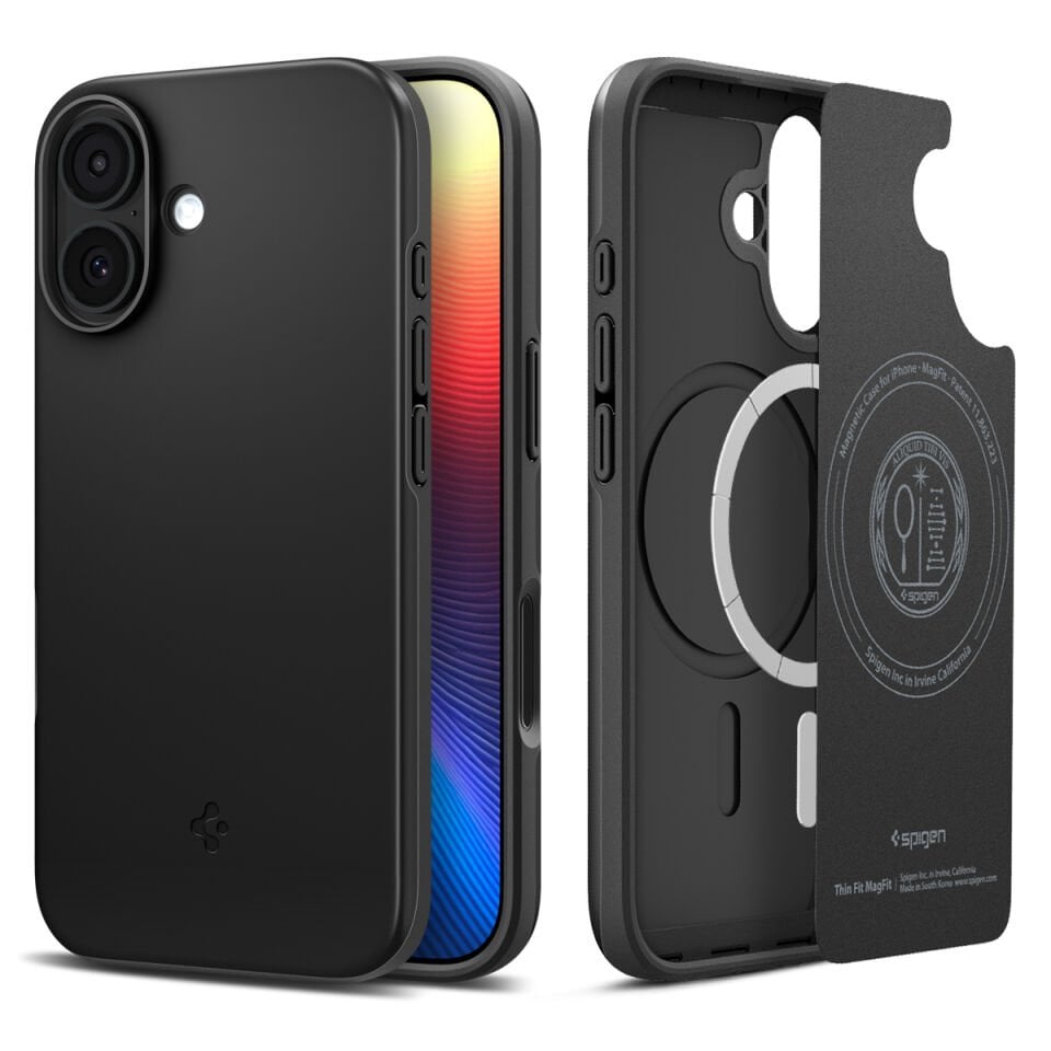 Spigen iPhone 17 ince MagSafe Kılıf Thin Fit Hava Kanalı Teknolojisi™ Askeri Sınıf Koruma MagFit Kapak