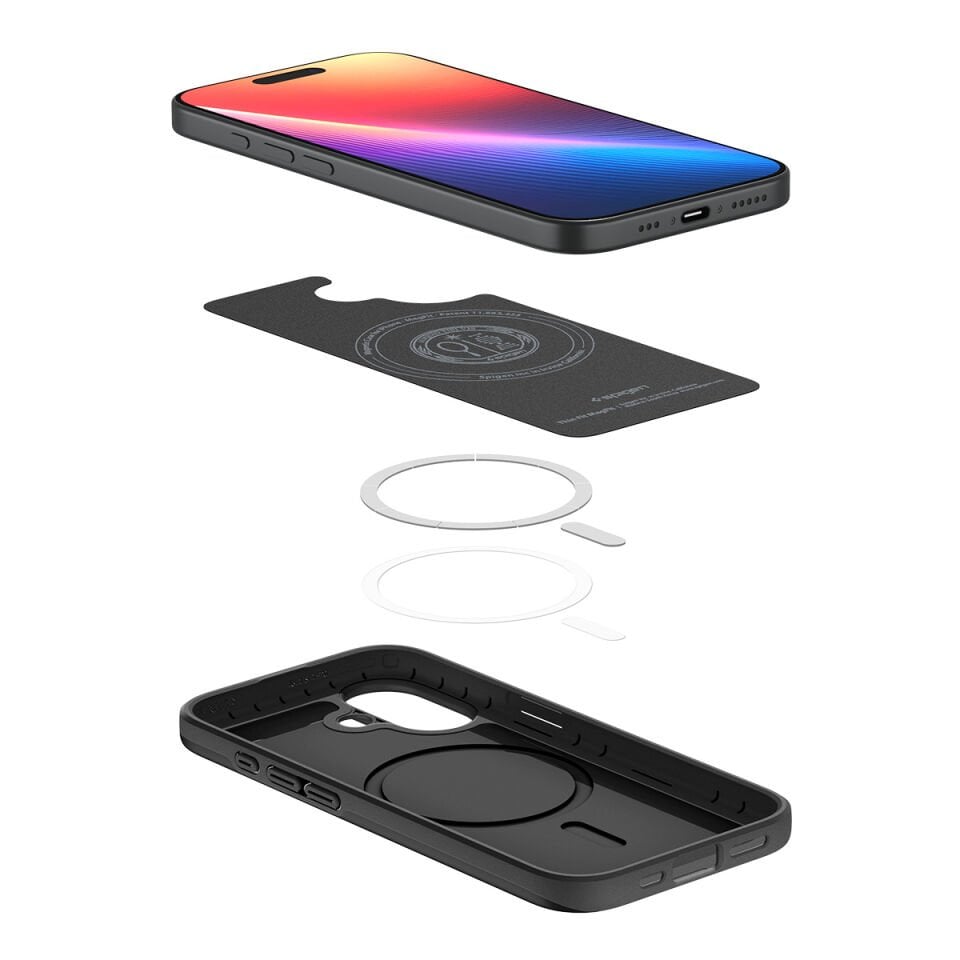 Spigen iPhone 17 ince MagSafe Kılıf Thin Fit Hava Kanalı Teknolojisi™ Askeri Sınıf Koruma MagFit Kapak
